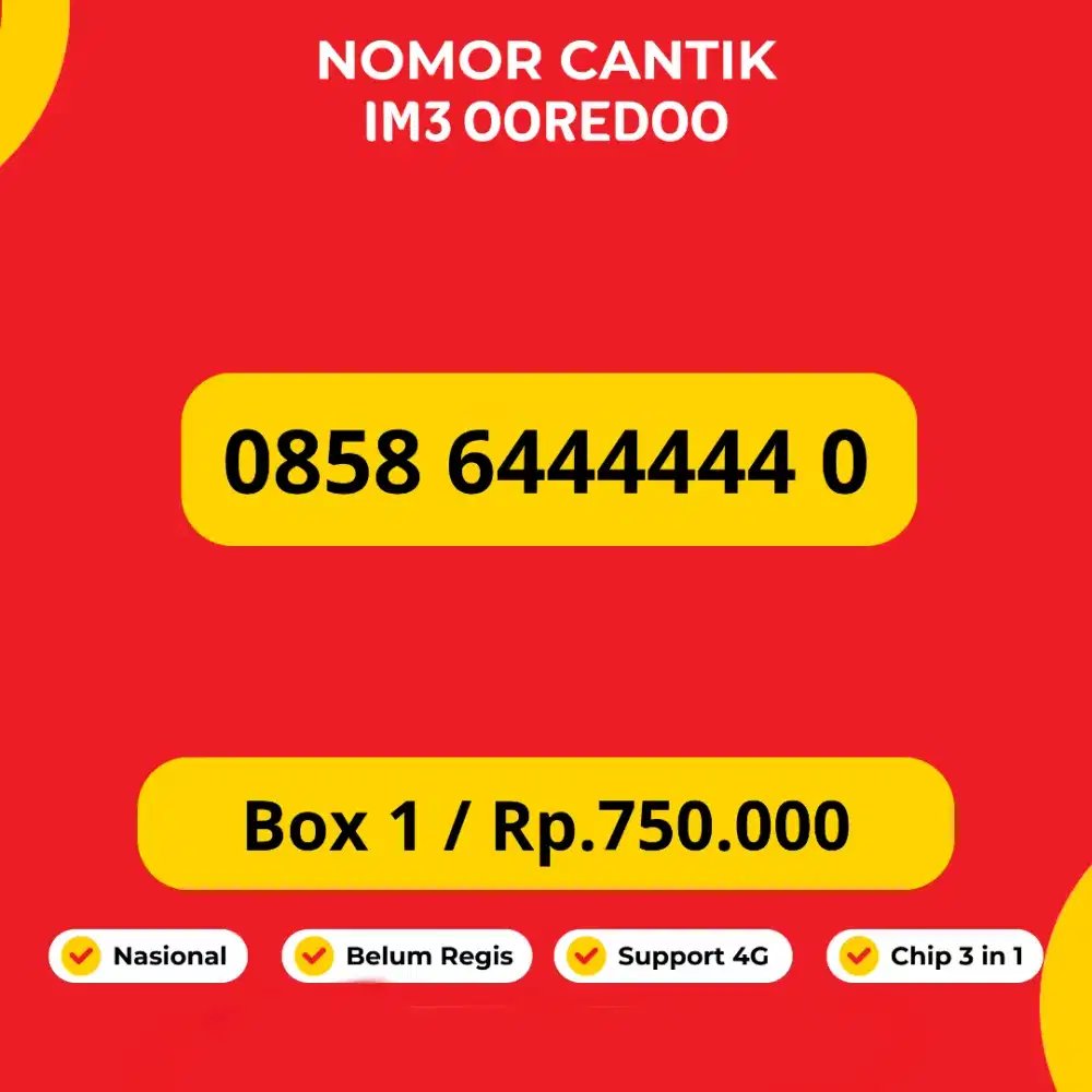Nomor Cantik IM3