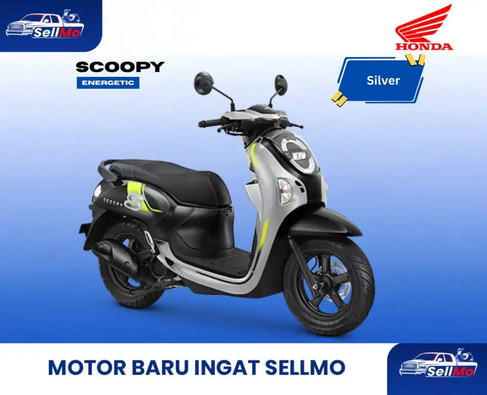 PROMO MOTOR HONDA SCOOPY ENERGETIC / FASHION SCOOPY PRESTIGE/ STYLISH
