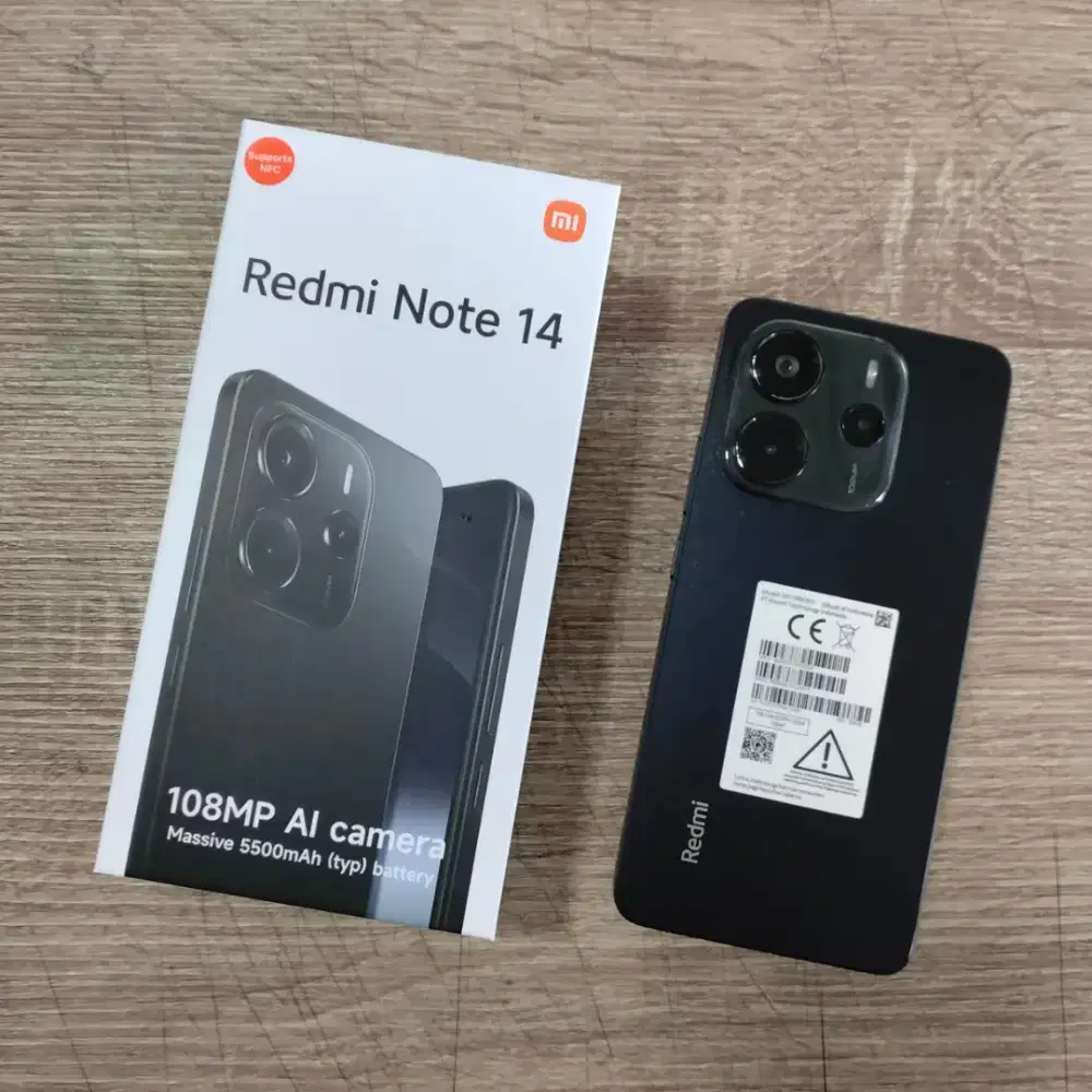 Xiaomi Note 14 ram 16gb (8+8) memori 256gb garansi resmi termurah
