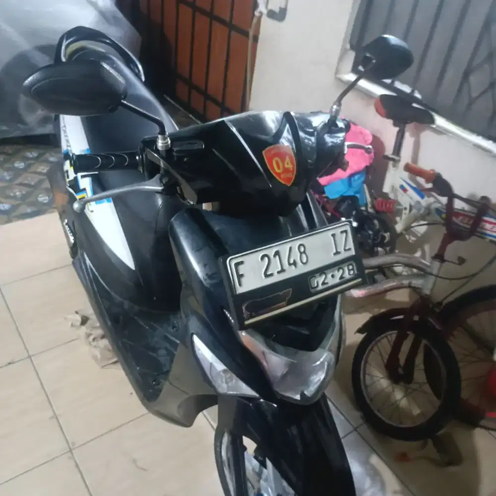 Dijual cepat pajak Hidup, honda beat pop 2016, Plat F, plat panjang