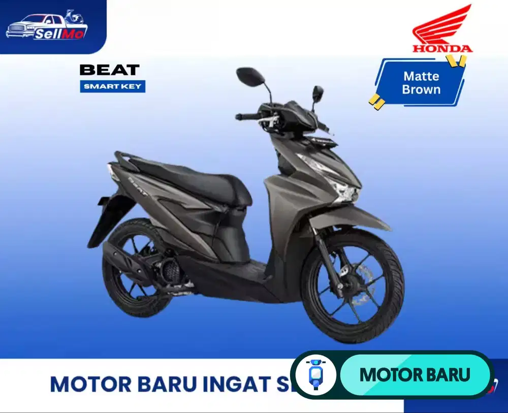 PROMO MOTOR HONDA BEAT CBS SPORTY BEAT STREET BEAT CBS ISS BEAT SMART