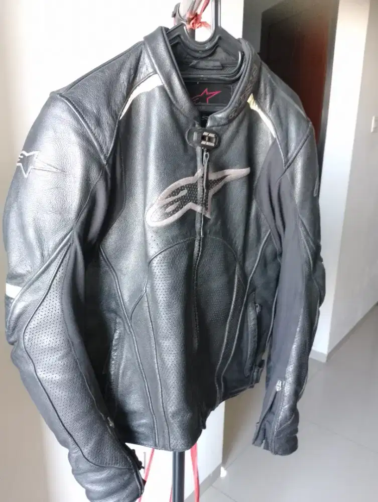 Jaket kulit Alpinestars