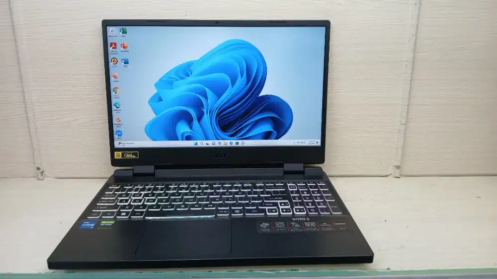 Acer nitro an515-58 intel core i5-12500H ram 16gb ssd 512gb RTX 3050