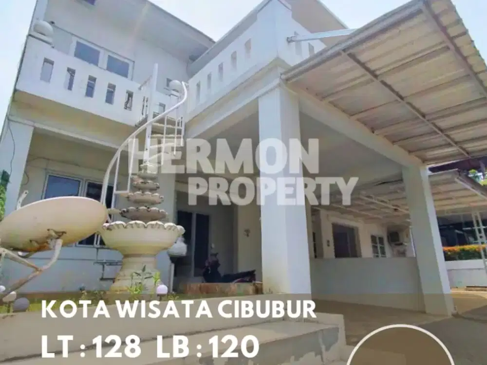 TERMURAH 2 lantai Rumah di Kota Wisata Cibubur cluster Favorit