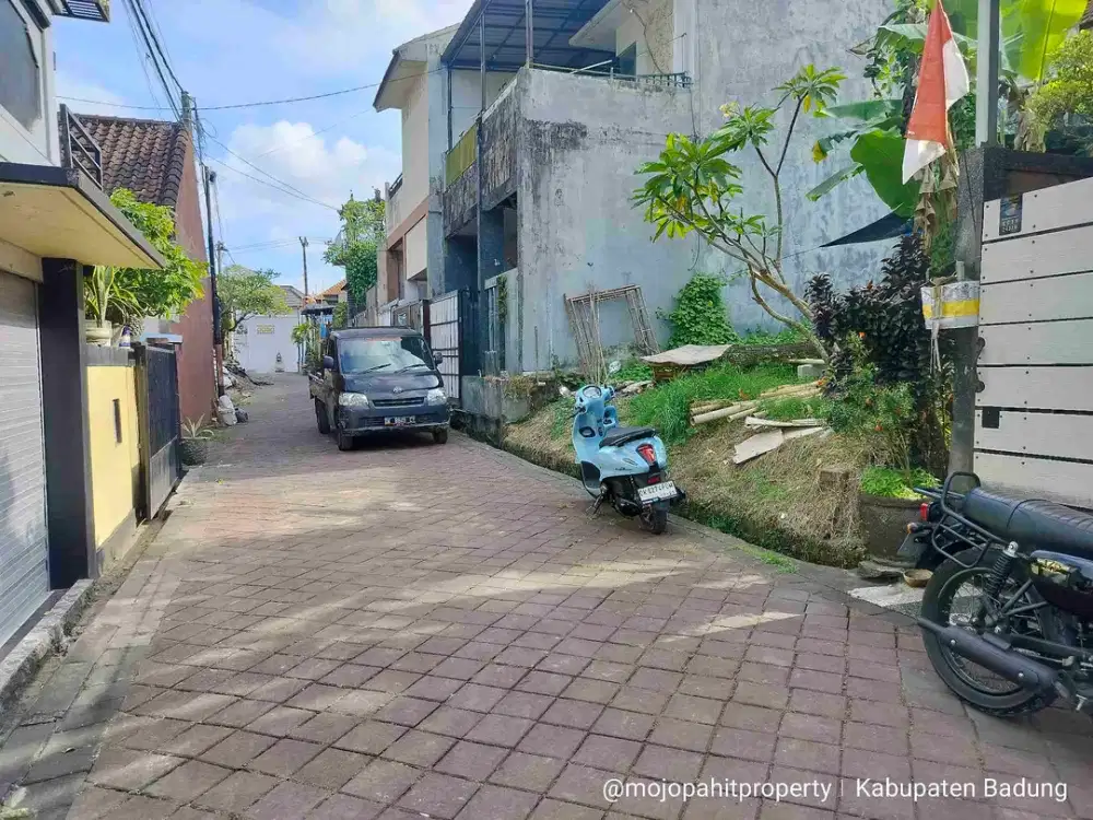 Di jual tanah luas 1.1 are/ 110 m² di perumahan pesona gaji dalung tidak jauh ke arah Canggu dan Kerobokan Kuta Utara Badung Bali