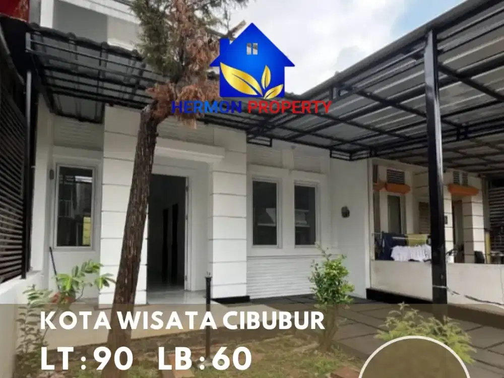 Sangat Cocok Untuk Keluarga Muda Rumahnya nyaman di Kota Wisata cibubur , Nego sampai Deal