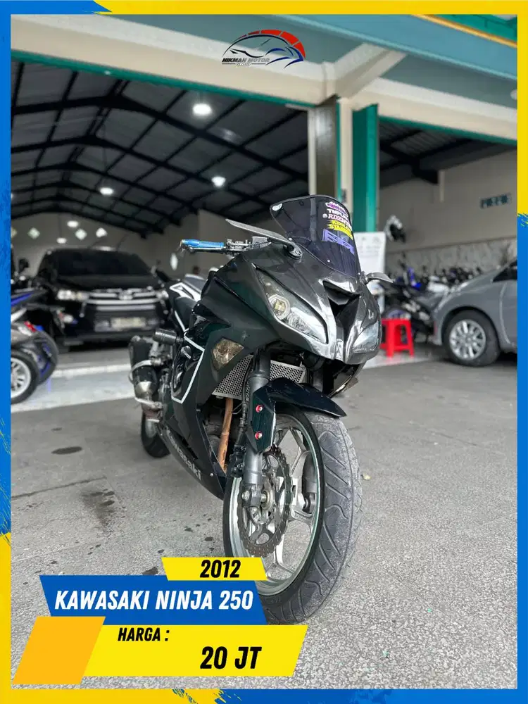 KAWASAKI NINJA 250 2012 MURAH GAS POLL HIKMAH MOTOR KEPUH