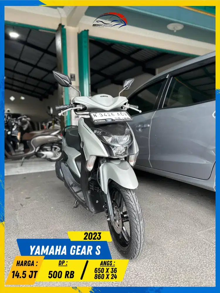 YAMAHA GEAR S 2023 MANTAP GASS POLL HIKMAH MOTOR KEPUH