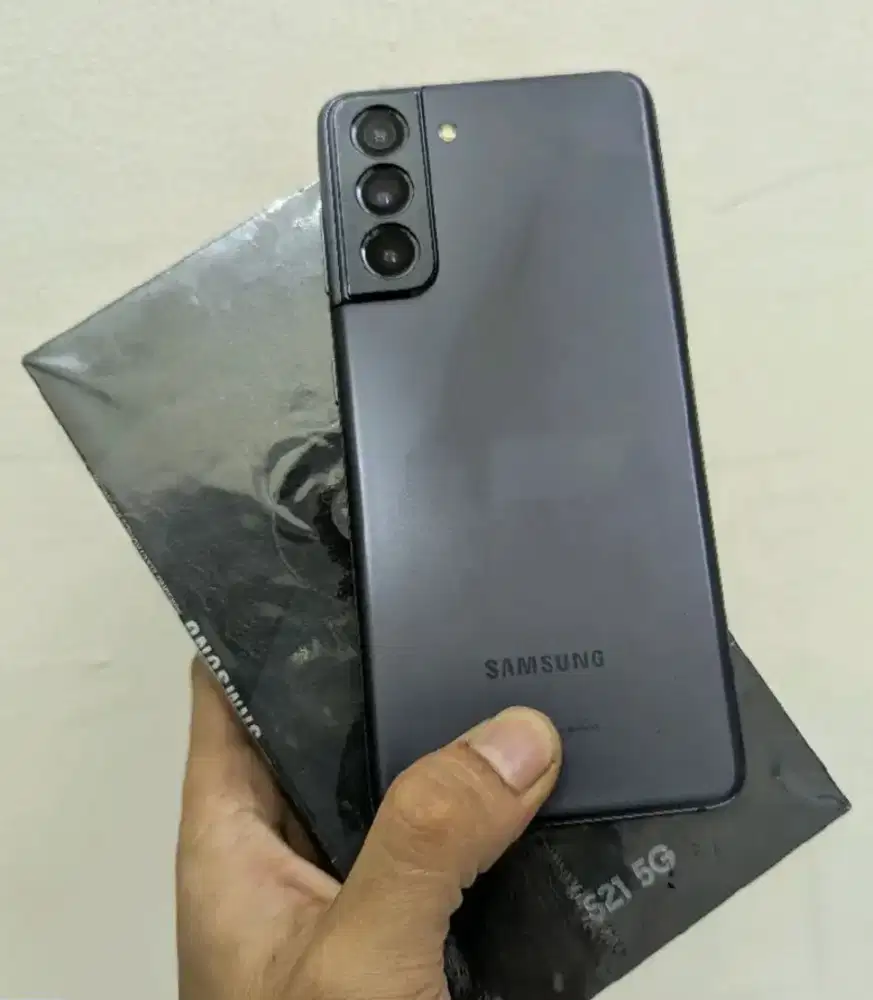 Murah hp Samsung S21 5G 8/256 lkp mulus normal, BS TT
