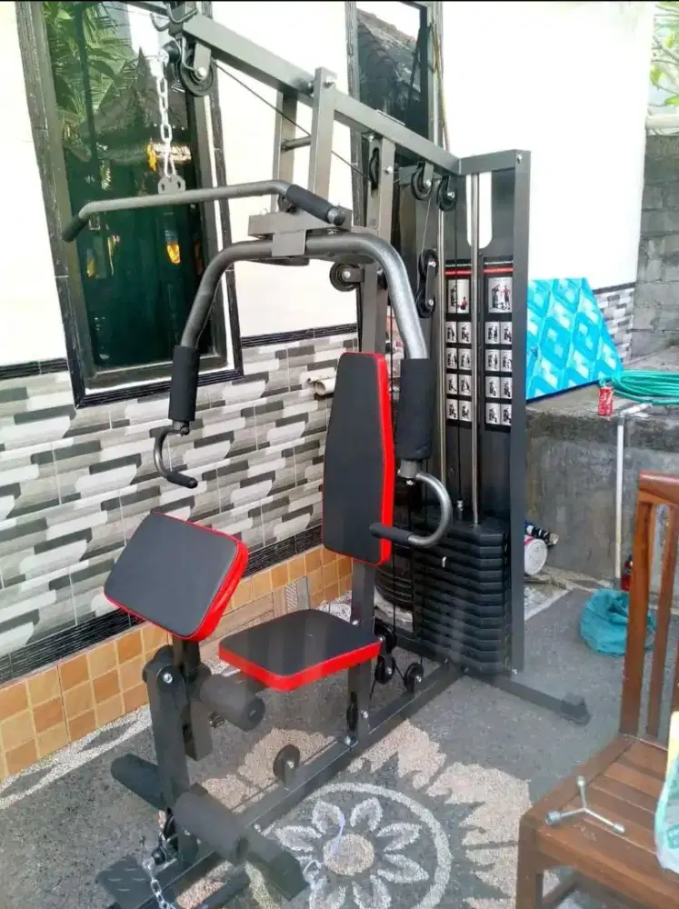 [ BISA COD ] PROMO HOME GYM 1 SISI + BEBAN 70 KG