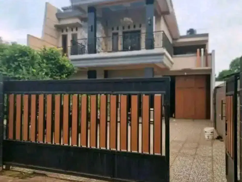 Dijual Rumah 2 lantai siap huni, padat penduduk bebas dari banjir di Gunung Sindur, Bogor