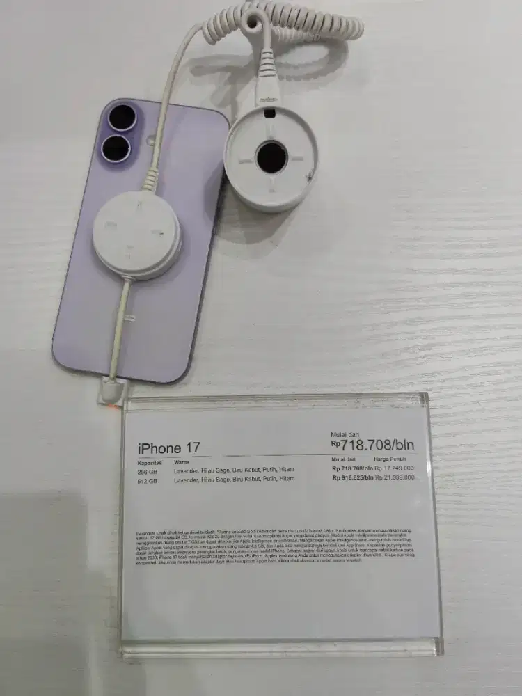 iPhone 17 256Gb cicilan TANPA DP