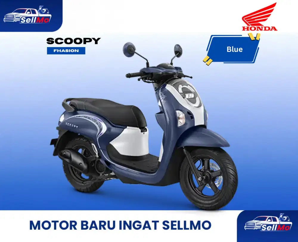 PROMO MOTOR HONDA SCOOPY ENERGETIC / FASHION SCOOPY PRESTIGE/ STYLISH
