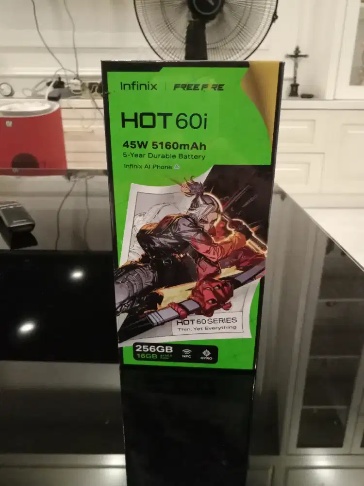 Jual cepat Infinix hot 60i 8/256