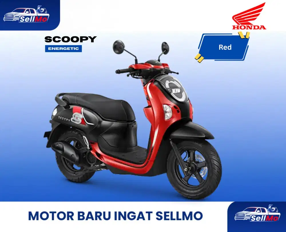 PROMO MOTOR HONDA SCOOPY ENERGETIC / FASHION SCOOPY PRESTIGE/ STYLISH