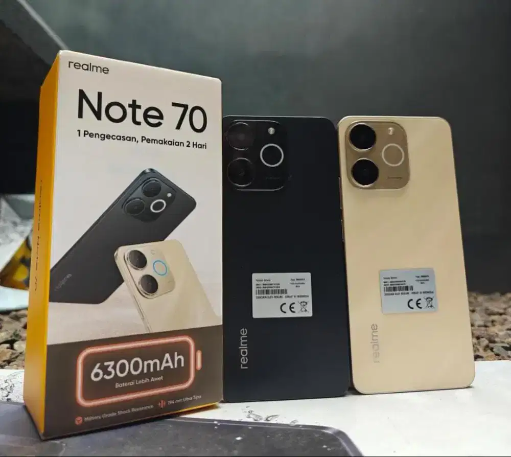 Realme note 70 batre jumbo