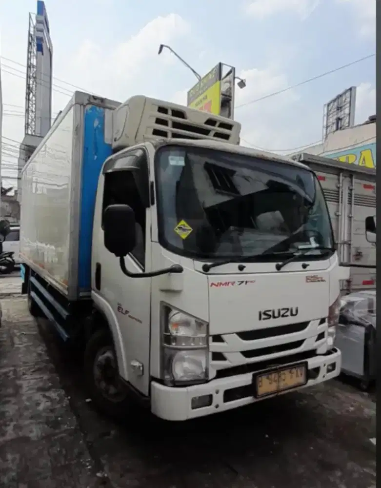 Isuzu ELF GIGA NMR71 ps125 Long double box freezer beku 2020