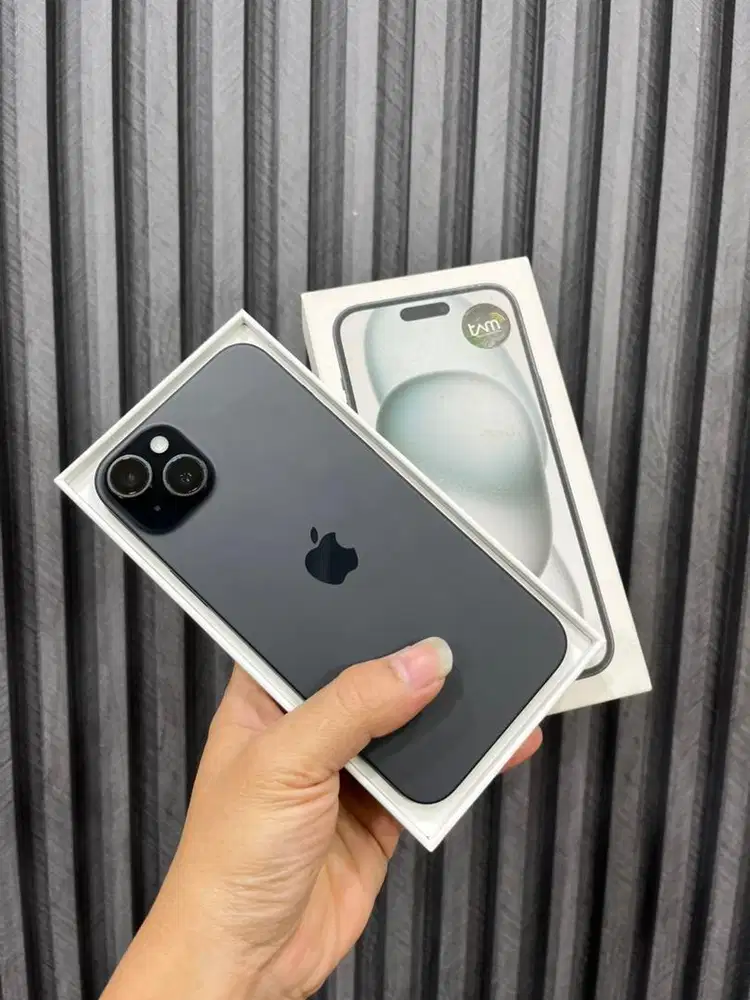 Iphone 15 plus 256 gb ex ibox bh 83% mulus fullset original