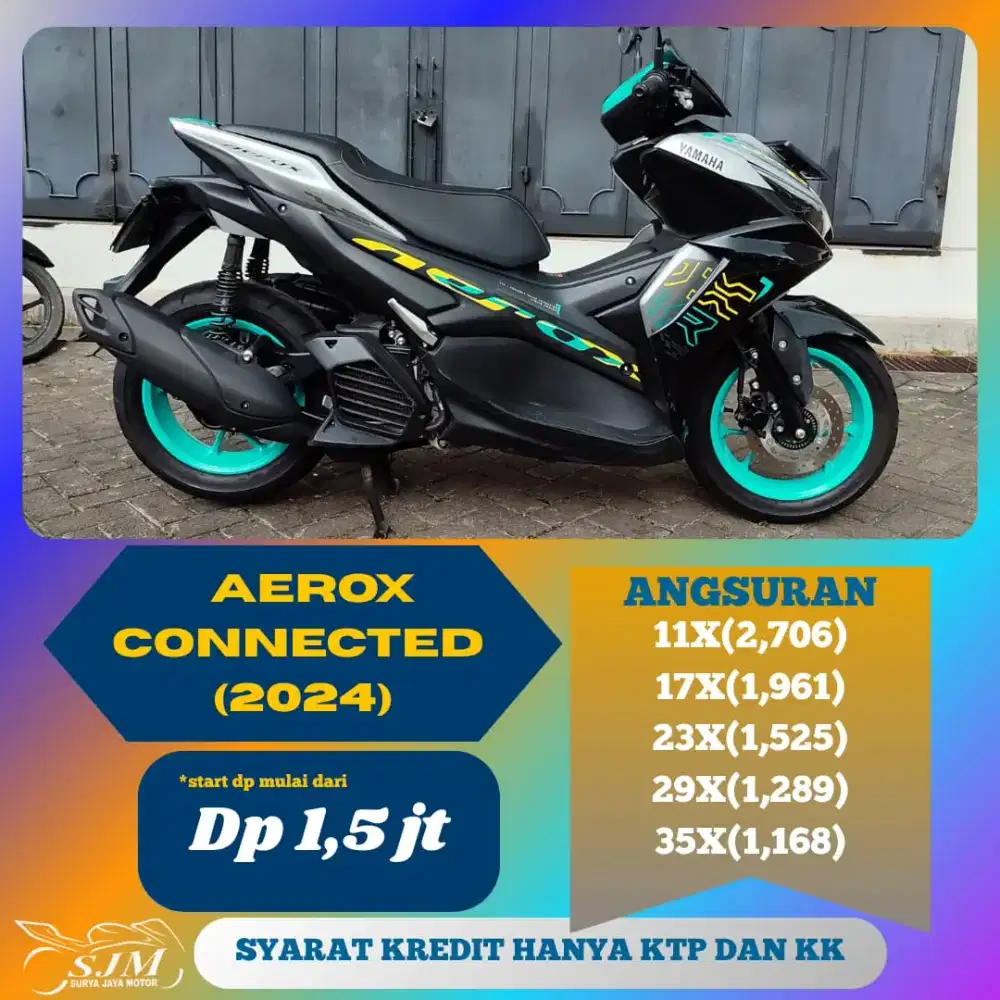 YAMAHA Aerox 155 connected 2024