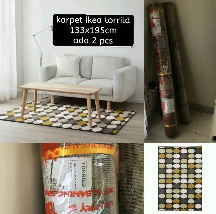 Dijual Karpet IKEA torrild rawamangun jaktim