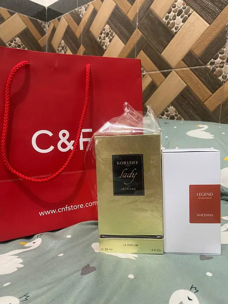 jual parfum korloff paris lady & avicenna legend