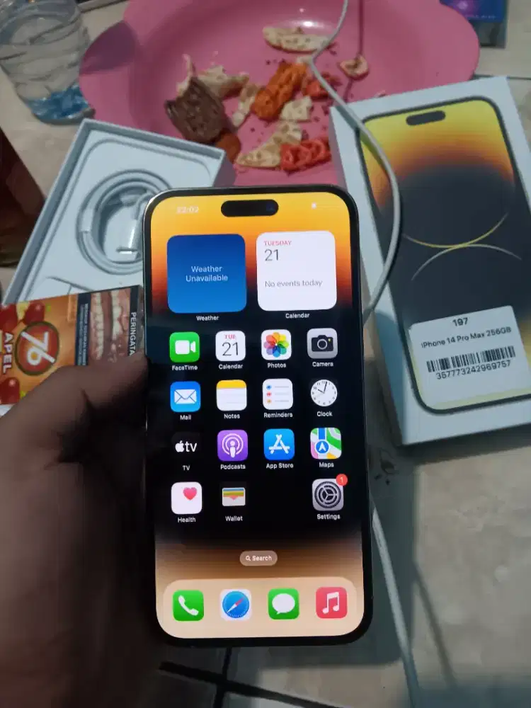 iphone 14 promax 256 inter all operator