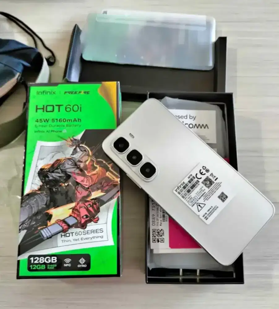 Infinix Hot 60i pemakaian 1miggu garansi panjang