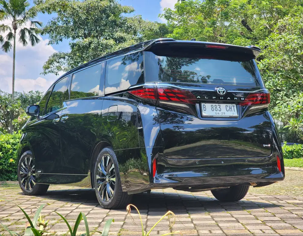 ALPHARD G HYBRID 2024 HITAM RASA BARU FULL PPF KM.15.RB ASLI !!