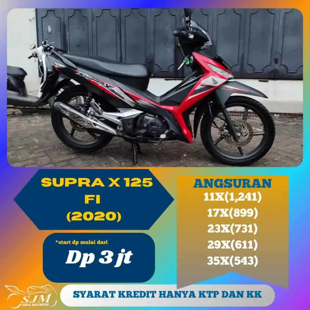 Supra x 125 fi cw 2020