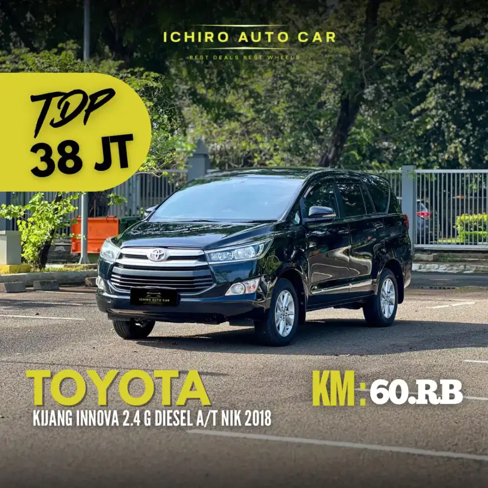 CASH 318jt | Toyota Innova G Diesel 2018