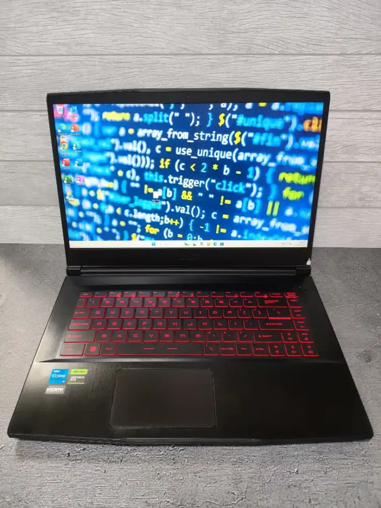 Jual laptop MSI Thin GF63 Gaming