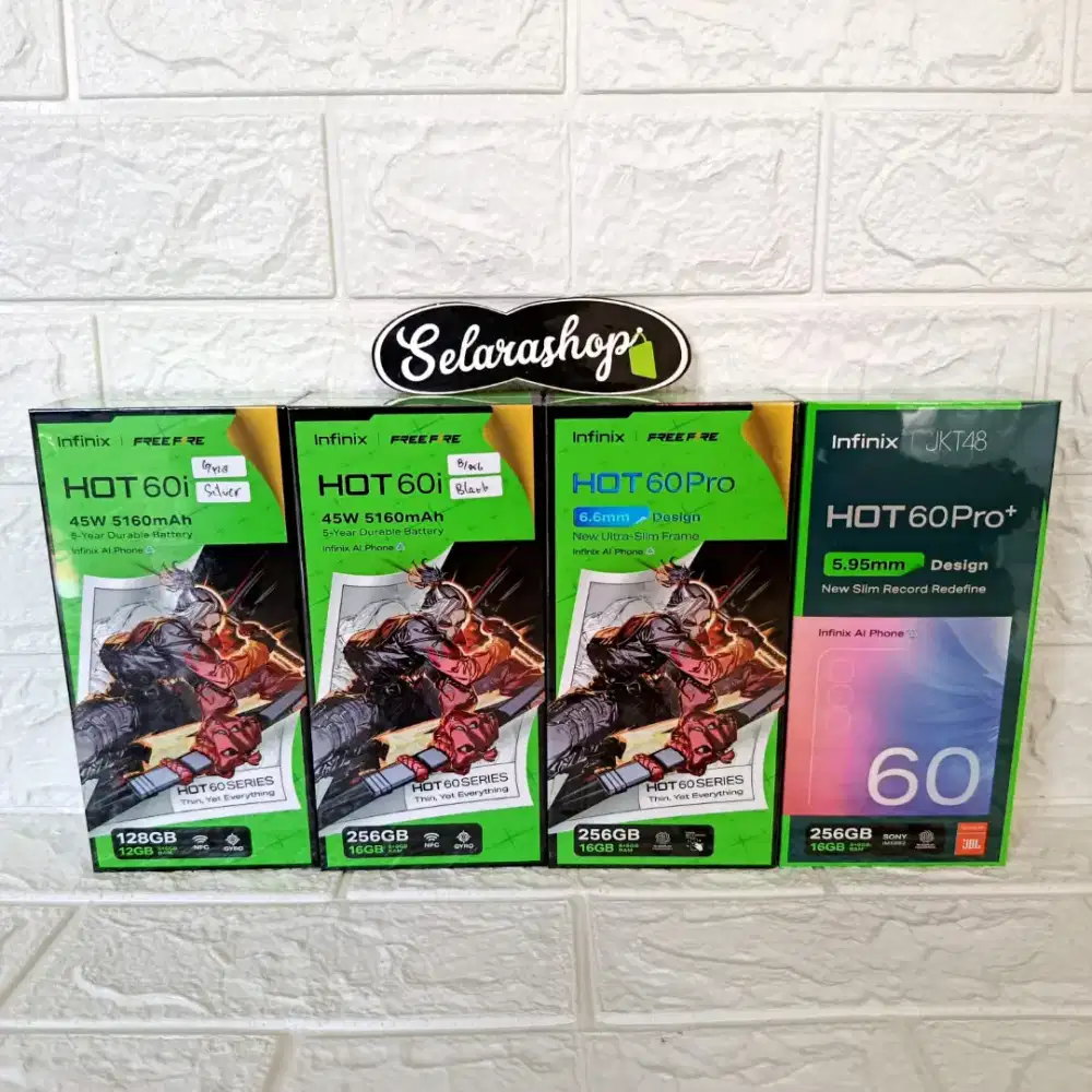 INFINIX HOT 60i 8/256 BARU GARANSI RESMI