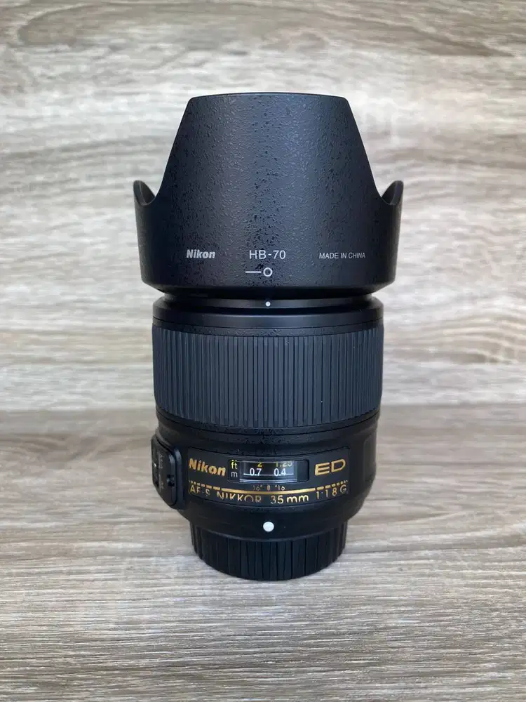 Nikon Afs 35mm F1.8 ED No Jamur No Fog