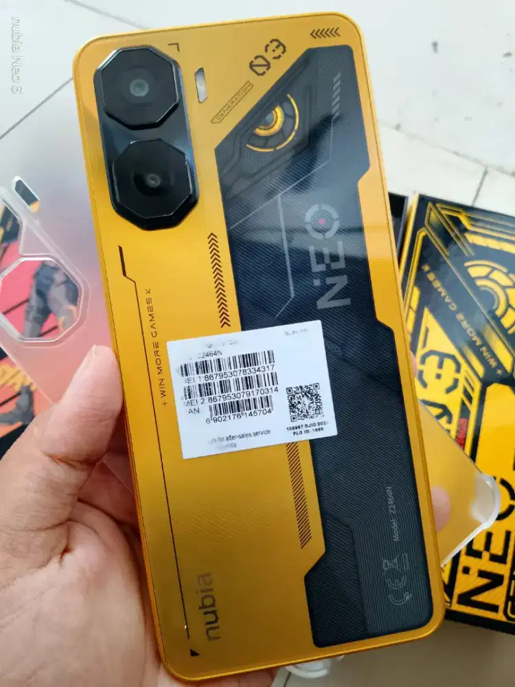 NUBIA NEO 3 (5G) Fullset spek gaming