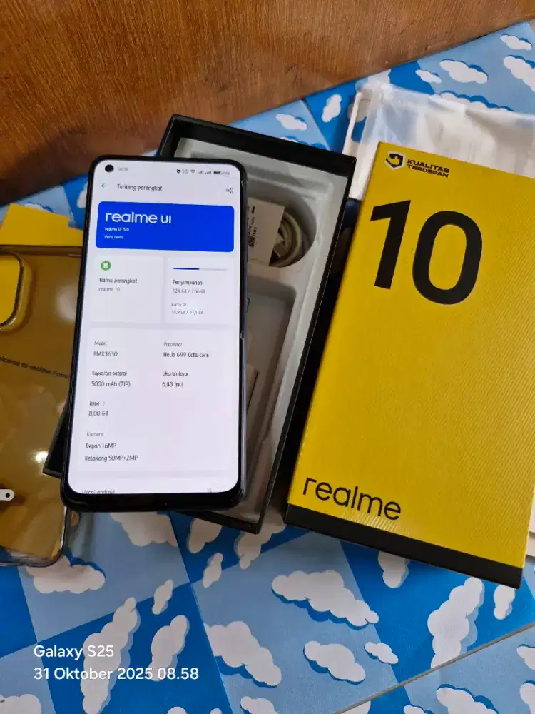 Jual/TT Realme 10 8/256 G99 Amoled 90Hz
