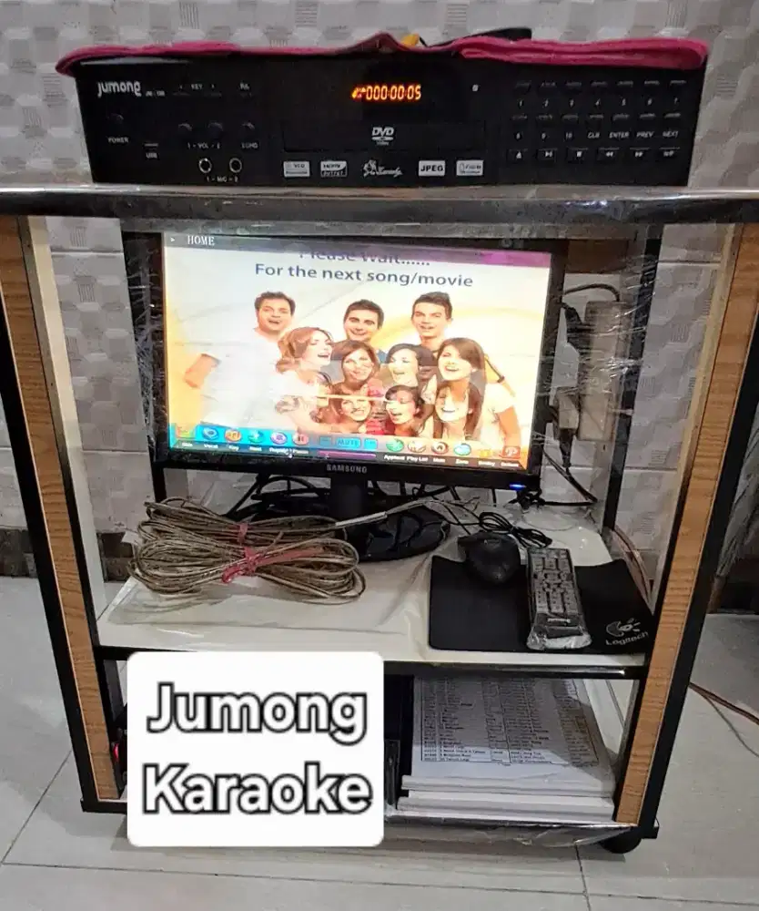 Karaoke + DVD Player JUMONG JM100
1 Set Lengkap