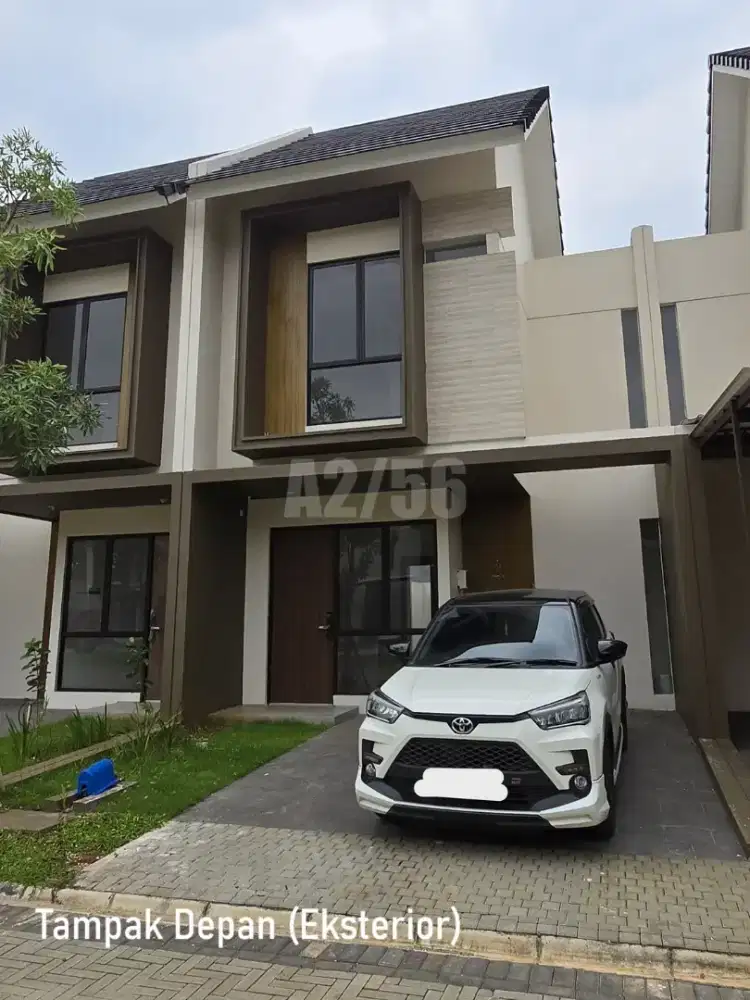 Disewakan Rumah Citra Garden Serpong Tipe Aeris, 3 Kamar View Taman