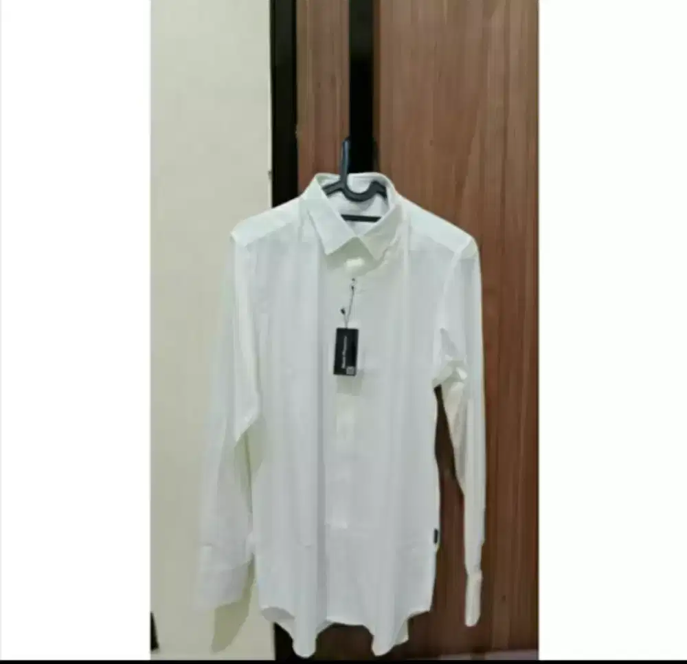 Kemeja mens merk HUSH PUPPIES 100% ORI SIZE M