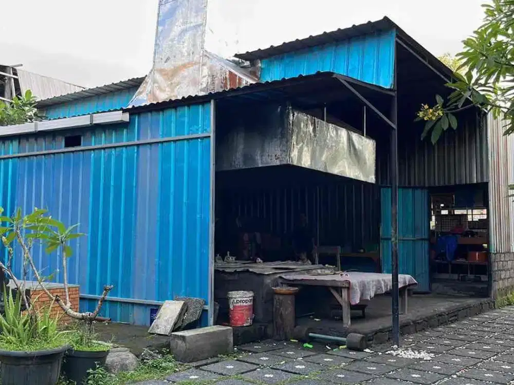 DIJUAL TANAH LUASAN KECIL PINGGIR JALAN RAYA MUNGGU TANAH BONUS BANGUNAN WARUNG