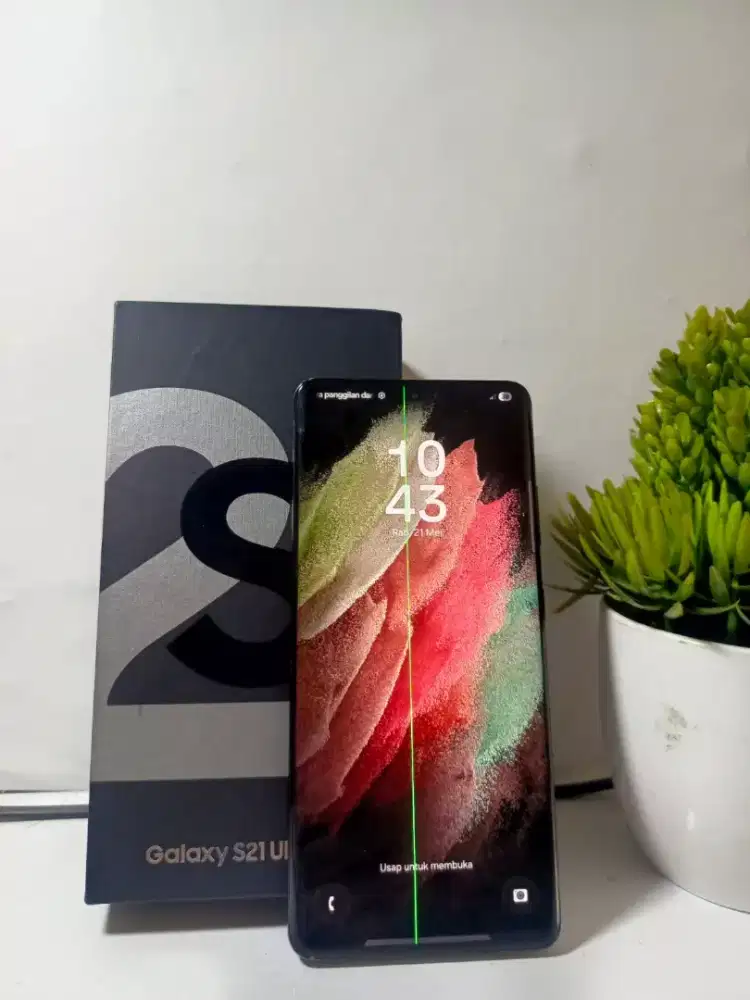 SAMSUNG S21 ULTRA 5G RAM 12/256GB ORIGINAL SEIN NORMAL FULLSHET