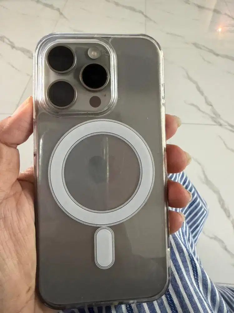 Iphone 15 pro second 128 g ori ibox