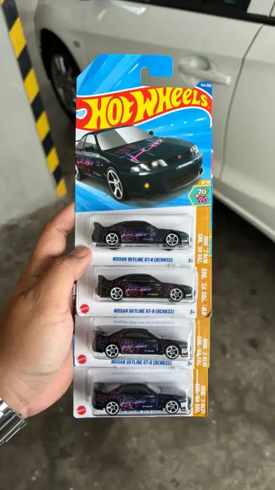 Hotwheels Nissan Skyline R33 (Not minigt, poprace, matchbox, tomica)