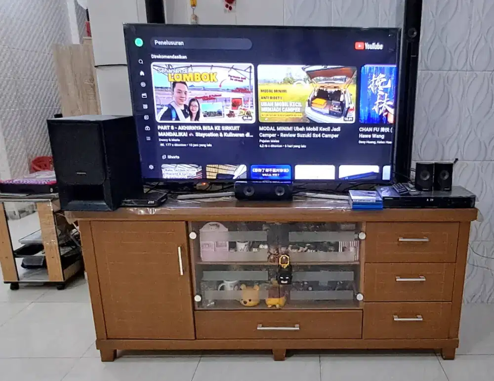 TV Led 55 inch Samsung asli