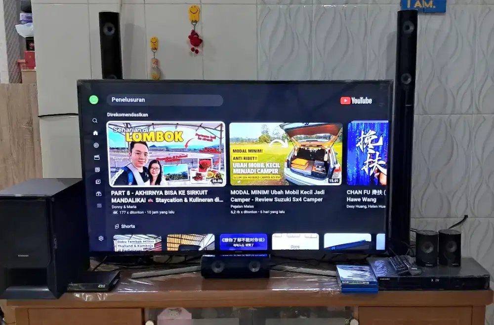 TV Led 55 inch Samsung asli