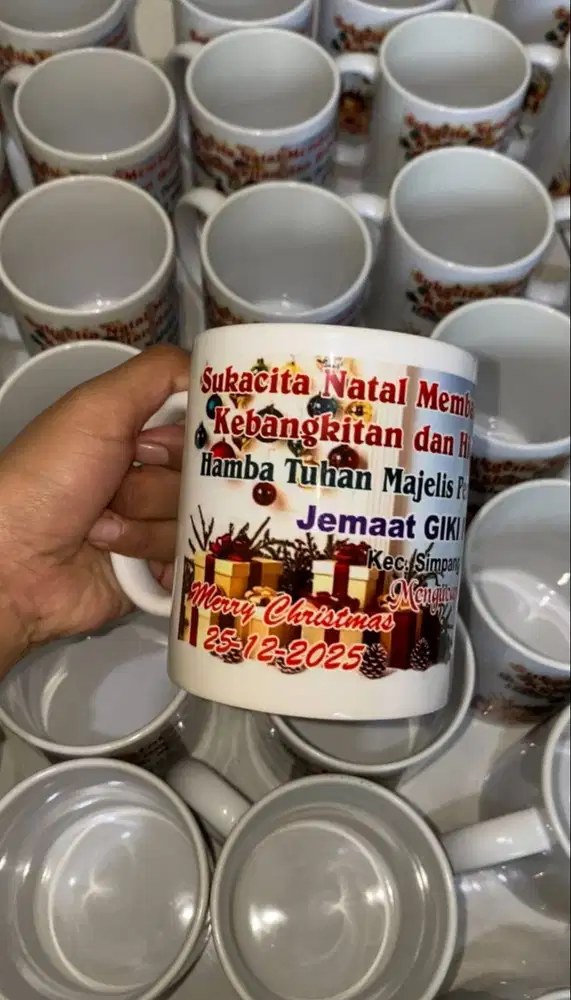 MUG CANTIK ( GELAS FREE DESIGN )