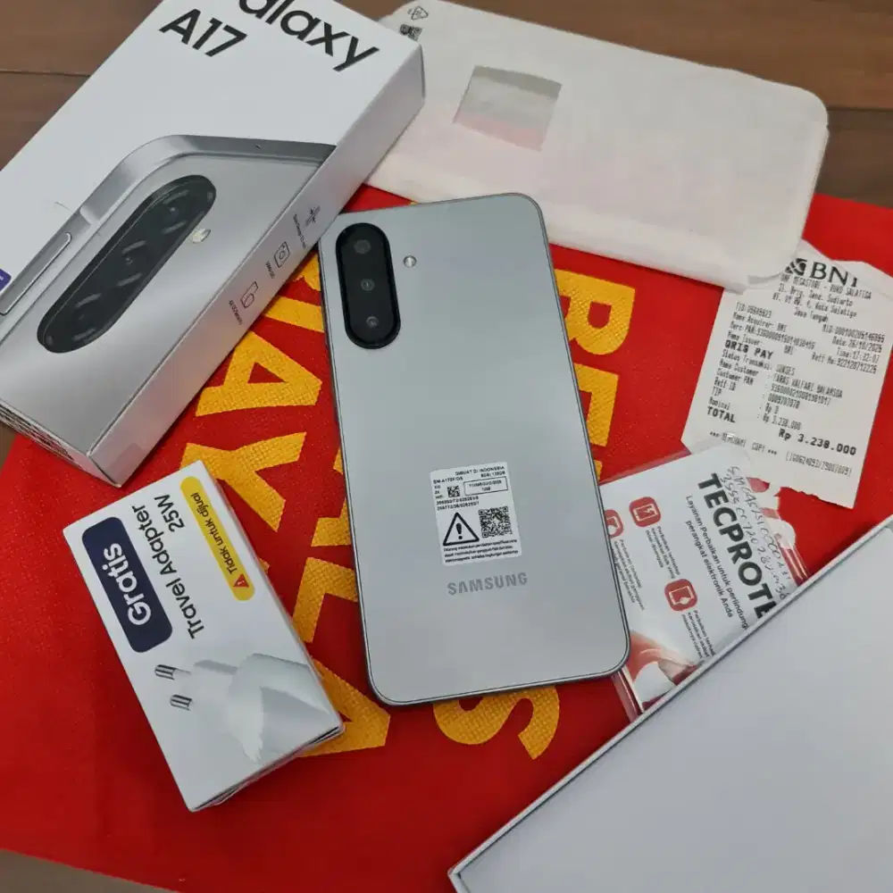 Samsung A17 8/128gb 1 hari pakai