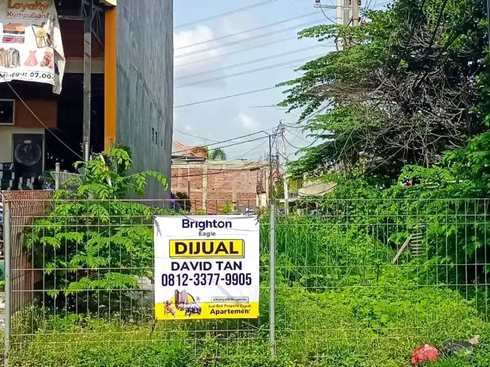 TANAH KAVLING PINGGIR JALAN NGINDEN LANGKA LEBAR 6 SIAP BANGUN