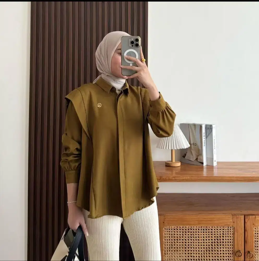 Kemeja wanita second prewash