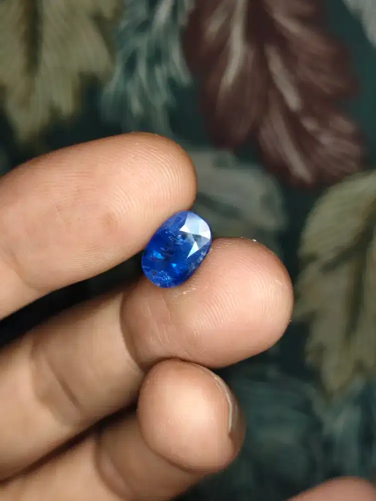 Natural Blue Sapphire 3.11crt Srilanka Ceylon Sertifikat SKY LAB