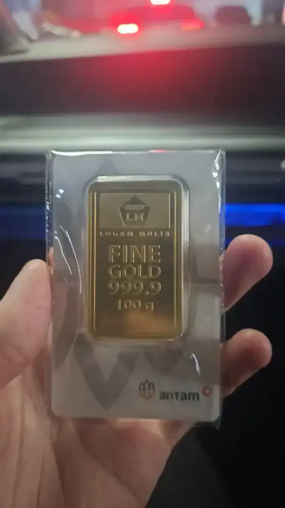 LM LOGAN MULIA EMAS ANTAM 100 GRAM - 2024